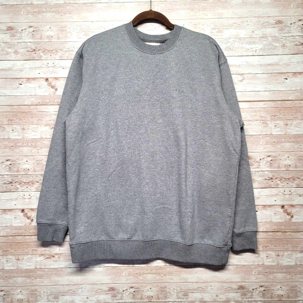 Columbia Gray crew neck  sweatshirt sz XL